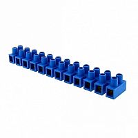Клеммная колодка 35мм 80А полистирол синяя (уп.10шт.) | код. plc-KK-35-80-ps-s |  EKF
